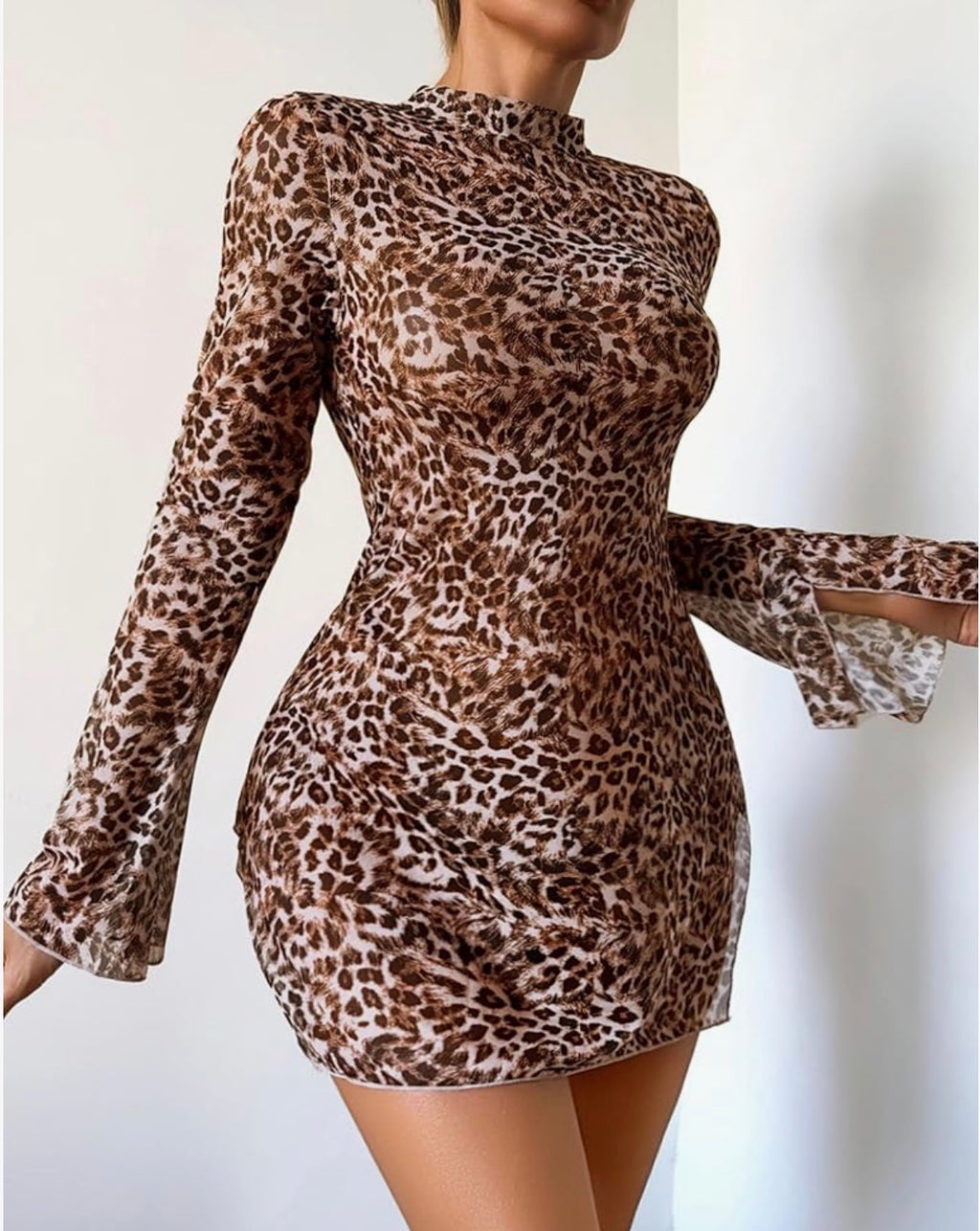 Leopard Mini Dress