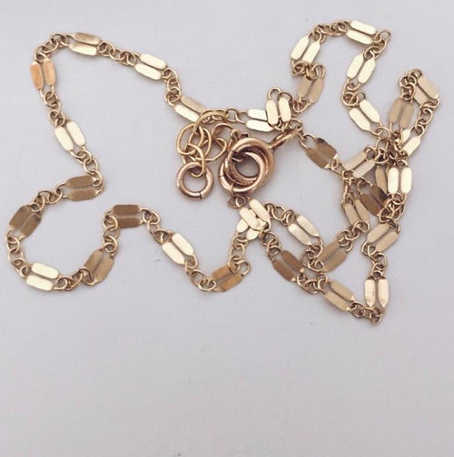 14k Gold Lace Bracelet