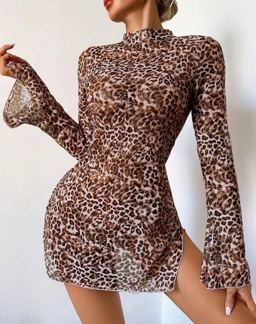 Leopard Mini Dress