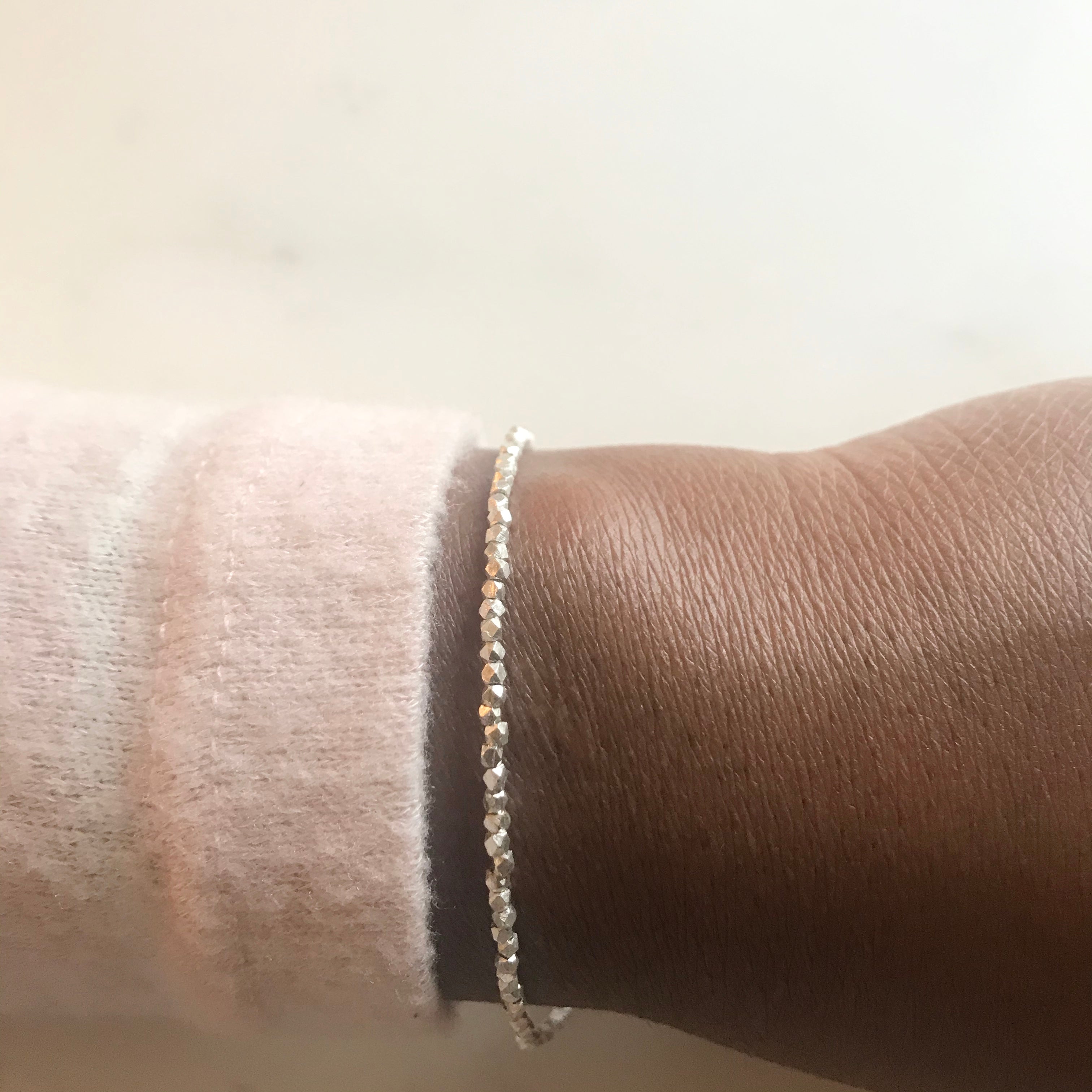 Karen Hill Tribe Sterling Silver Bracelet