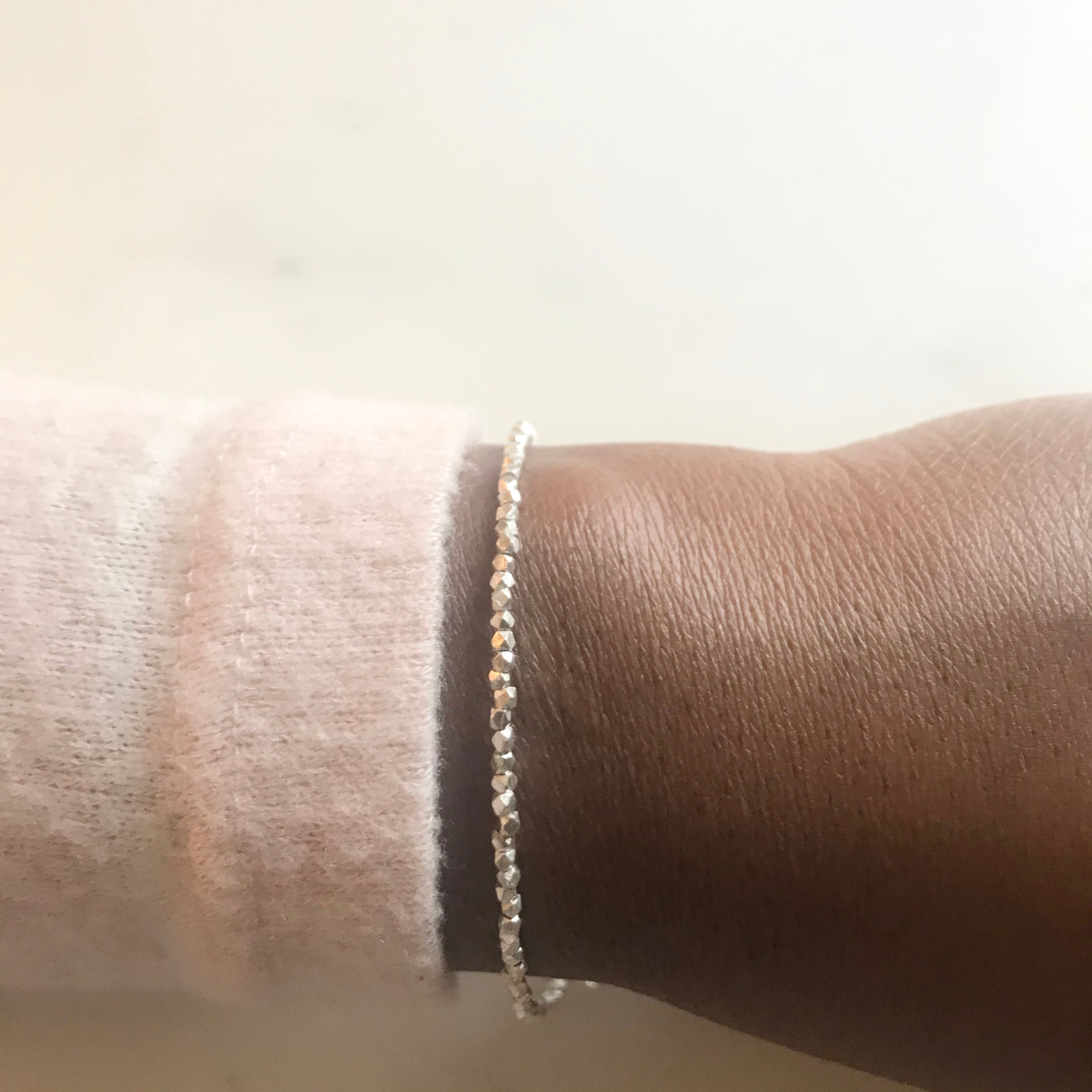 Karen Hill Tribe Sterling Silver Bracelet