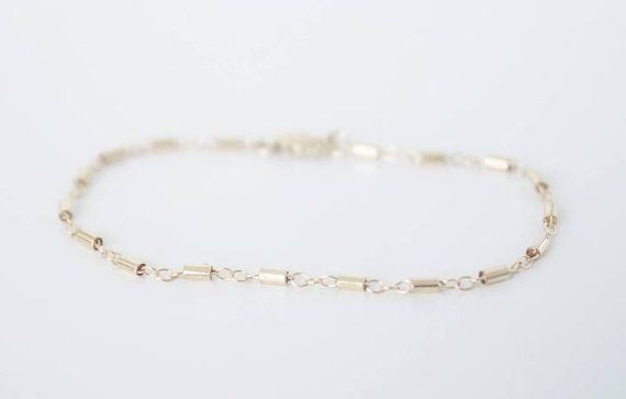 14k Gold Link Bracelet